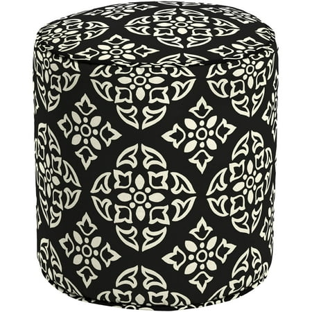Better Homes and Gardens Outdoor Patio Round Pouf, Multiple Patterns