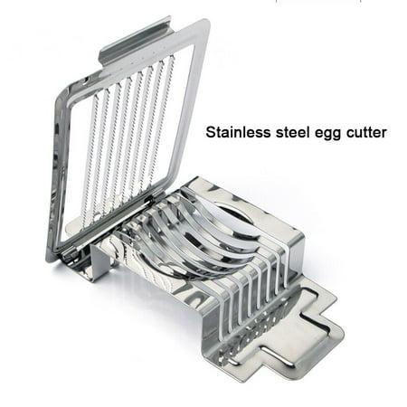 Multifunctional Egg Slicer Section Cutter Divider Stainless Steel Egg Divider Cut Egg Device Creative Kitchen Egg Tool Househol
Multifunctional Egg Slicer Section Cutter Divider Stainless Steel Egg Divider Cut Egg Device Creative Kitchen Egg Tool Househol