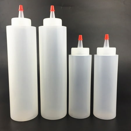 Taize 8/16oz Clear Squeezes Condiment Bottles Sauces Ketchup Syrup Storage Container
Taize 8/16oz Clear Squeezes Condiment Bottles Sauces Ketchup Syrup Storage Container