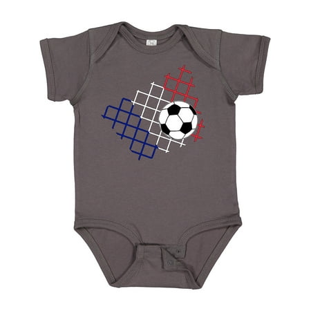 Inktastic Soccer Ball Net with French Flag Colors Gift Baby Boy or Baby Girl Bodysuit
Inktastic Soccer Ball Net with French Flag Colors Gift Baby Boy or Baby Girl Bodysuit