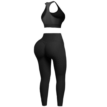 FashionOutfit Women s Sexy Sports Bra & High Waist Ruched Butt Lifting Leggings
FashionOutfit Women s Sexy Sports Bra & High Waist Ruched Butt Lifting Leggings