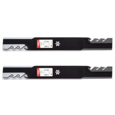 2PK Oregon 98-629 G3 Mulching Gator Blades for 42 Craftsman T210 13AN77XS093