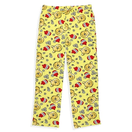 

Disney Women s Plus Size Winnie The Pooh and Hunny Toss Print Pajama Pants (5)