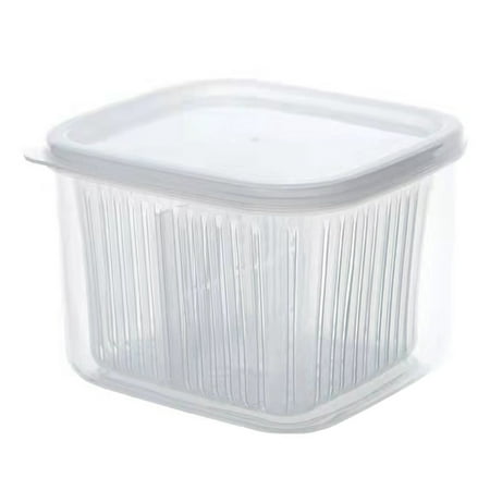 2 Layer Plastic Drain Sealed Fresher Storage Box Onion Ginger Garlic Food Storage Case Food Container A
2 Layer Plastic Drain Sealed Fresher Storage Box Onion Ginger Garlic Food Storage Case Food Container A