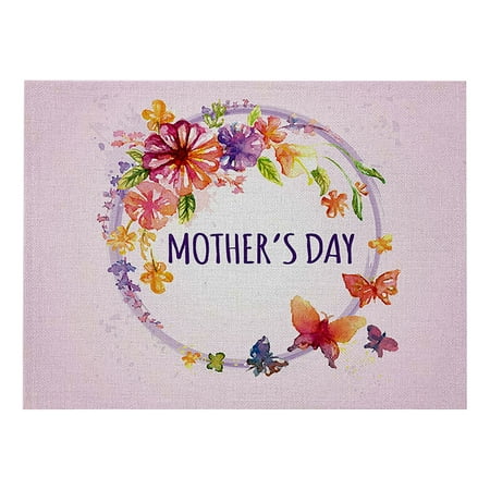 Place Mats WMYBD Mother s Day Cotton And Linen Placemat Love Series Non-slip Insulation Pad
Place Mats WMYBD Mother s Day Cotton And Linen Placemat Love Series Non-slip Insulation Pad
