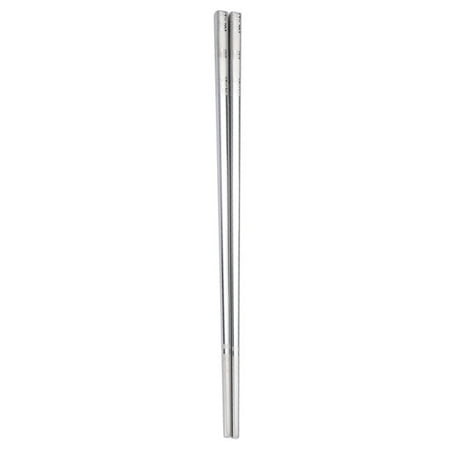 YFan 1 Pair Chopsticks Non-slip Food-grade 304 Stainless Steel No Odor Cooking Chopsticks for Restaurant
YFan 1 Pair Chopsticks Non-slip Food-grade 304 Stainless Steel No Odor Cooking Chopsticks for Restaurant