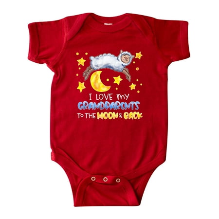 Inktastic I Love my Grandparents to the Moon and Back Cute Sheep Gift Baby Boy or Baby Girl Bodysuit
Inktastic I Love my Grandparents to the Moon and Back Cute Sheep Gift Baby Boy or Baby Girl Bodysuit