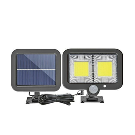 Solar Outdoor Lights Motion Sensor w/ Bright COB LED 3 Lighting Modes Adjustable Panels Wired Security Solar Powered Flood Lights for Indoor Outside Yard Garden 108COB
Solar Outdoor Lights Motion Sensor w/ Bright COB LED 3 Lighting Modes Adjustable Panels Wired Security Solar Powered Flood Lights for Indoor Outside Yard Garden 108COB