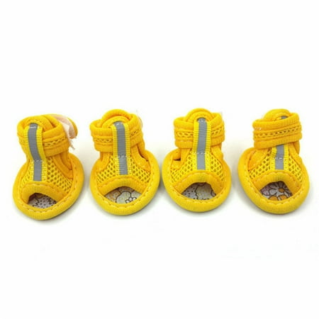 4Pcs/Lot Hot Sale Casual Anti-Slip Small Dog Shoes Cute Pet Shoes Shoe Spring Summer Breathable Soft Mesh Sandals Candy Colors
4Pcs/Lot Hot Sale Casual Anti-Slip Small Dog Shoes Cute Pet Shoes Shoe Spring Summer Breathable Soft Mesh Sandals Candy Colors