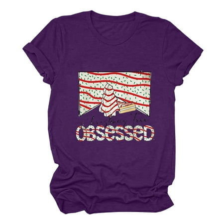 Corset Top Long Sleeve Workout Tops for Women Women s Funny Christmas Print Short Sleeved Women s Tops Christmas Tree Letter Print T-shirt Valentines Shirts for Women Purple XL
Corset Top Long Sleeve Workout Tops for Women Women s Funny Christmas Print Short Sleeved Women s Tops Christmas Tree Letter Print T-shirt Valentines Shirts for Women Purple XL