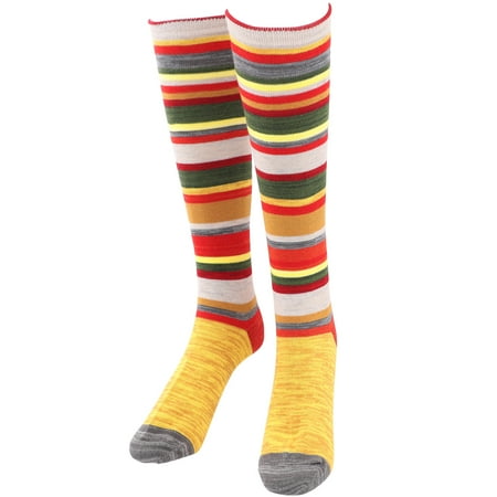 HOMEMAXS 1 Pair Knee High Stockings Colored Striped Long Socks Long Tube Socks for Women Girls
HOMEMAXS 1 Pair Knee High Stockings Colored Striped Long Socks Long Tube Socks for Women Girls