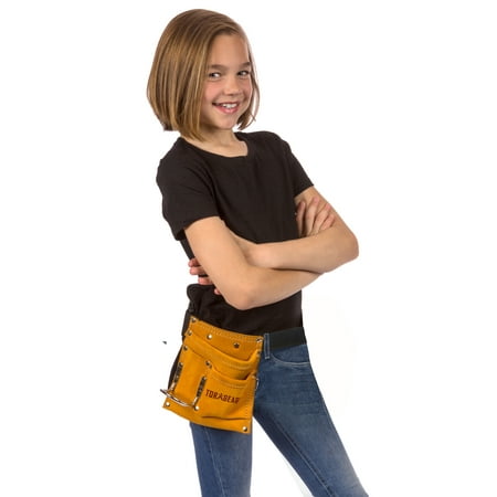 TORXGEAR KIDS Leather Tool Pouch w/Belt - Suede Leather Tool Pouch for Youth Dress up and Costume. Waist Size 21 -30
TORXGEAR KIDS Leather Tool Pouch w/Belt - Suede Leather Tool Pouch for Youth Dress up and Costume. Waist Size 21 -30