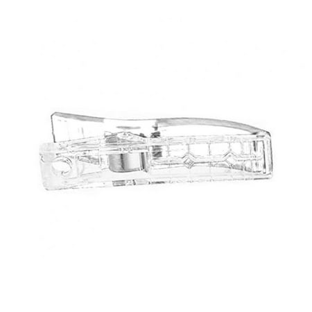 2 Pcs Wrap-Around Fixed Axe Head Clip Plastic Clip Transparent