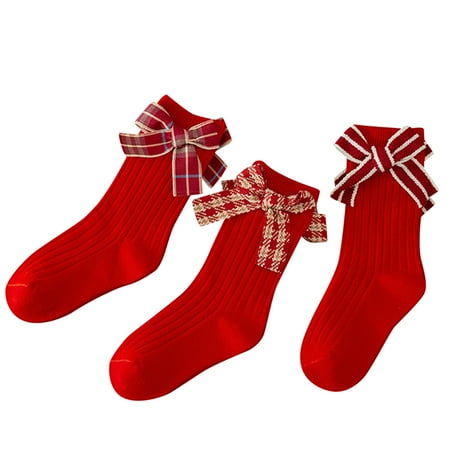 Yinguo Baby And Children Stockings Fashionable Simple Bow Decoration Comfortable Warm New Year Socks
Yinguo Baby And Children Stockings Fashionable Simple Bow Decoration Comfortable Warm New Year Socks
