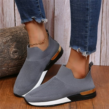 YOTAMI Women s Casual Walking Shoes Large Size Breathable Mesh Work Slip-on Sneakers Gray 8.5
YOTAMI Women s Casual Walking Shoes Large Size Breathable Mesh Work Slip-on Sneakers Gray 8.5