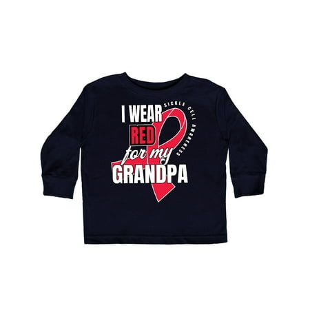 Inktastic Sickle Cell Awareness I Wear Red For My Grandpa Gift Toddler Boy or Toddler Girl Long Sleeve T-Shirt
Inktastic Sickle Cell Awareness I Wear Red For My Grandpa Gift Toddler Boy or Toddler Girl Long Sleeve T-Shirt