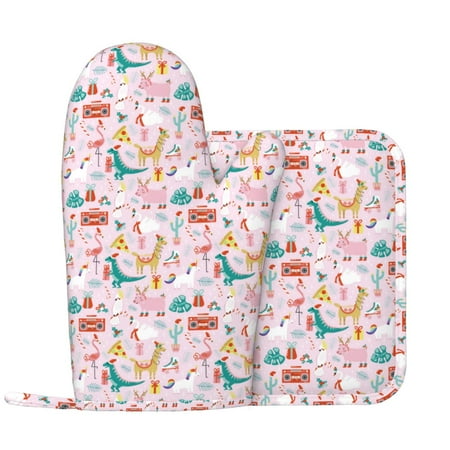 Oven Mitts and Pot Holders Sets cartoon christmas animals Non-Slip Silicone Oven Gloves Potholders Cotton Lining Heat Resistant Gloves Hot Pads for Kitchen Cooking Baking
Oven Mitts and Pot Holders Sets cartoon christmas animals Non-Slip Silicone Oven Gloves Potholders Cotton Lining Heat Resistant Gloves Hot Pads for Kitchen Cooking Baking