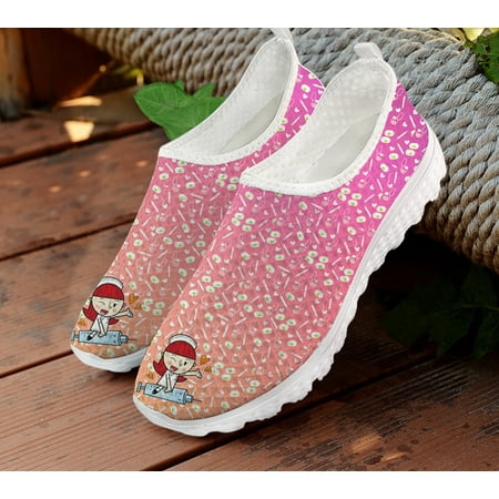Cartoon Nurse Print Summer Loafers Woman Slip on Flats Large Size Shoes for Women Mesh Sneaker Ladies Footwear Beach Shoe 2024
Cartoon Nurse Print Summer Loafers Woman Slip on Flats Large Size Shoes for Women Mesh Sneaker Ladies Footwear Beach Shoe 2024