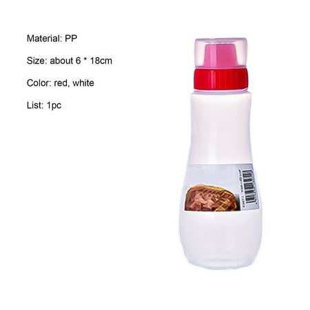 meijuhuga Condiment Dispenser 5-Holes Porous Squeeze Squirt Condiment Bottles Easy to Clean Practical for Kitchen
meijuhuga Condiment Dispenser 5-Holes Porous Squeeze Squirt Condiment Bottles Easy to Clean Practical for Kitchen