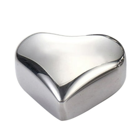 iaksohdu Stainless Steel Heart Square Shape Ice Cubes Stone Whiskey Drink Beer Cooler
iaksohdu Stainless Steel Heart Square Shape Ice Cubes Stone Whiskey Drink Beer Cooler