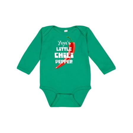 Inktastic Yaya s Little Chili Pepper Gift Baby Boy or Baby Girl Long Sleeve Bodysuit
Inktastic Yaya s Little Chili Pepper Gift Baby Boy or Baby Girl Long Sleeve Bodysuit