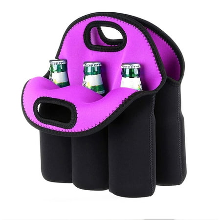 6 Pack Bottle Wine Bottle Tote Bag Champagne Water Beer Drinks Bottle Protective Carriers Bag Case for Travel Dating Party Camping PURPLE
6 Pack Bottle Wine Bottle Tote Bag Champagne Water Beer Drinks Bottle Protective Carriers Bag Case for Travel Dating Party Camping PURPLE