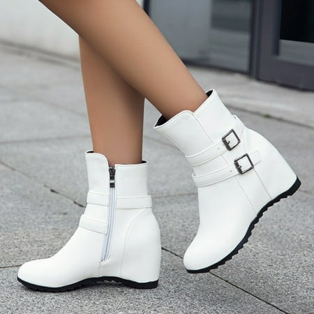 Wedge Boots Belt British Buckle Inner Height Women s Fashion Style Increase Heel women s boots
Wedge Boots Belt British Buckle Inner Height Women s Fashion Style Increase Heel women s boots