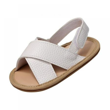 Baby Girl Boy Cross Strap Sandals Toddler Rubber Sole Anit-slip Walkers Shoes
Baby Girl Boy Cross Strap Sandals Toddler Rubber Sole Anit-slip Walkers Shoes