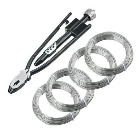 9 Inch Safety Wire Twisting Pliers Aircraft Wire Twisting Pliers Tool Set With 4 Set Stainless Steel Wire
9 Inch Safety Wire Twisting Pliers Aircraft Wire Twisting Pliers Tool Set With 4 Set Stainless Steel Wire