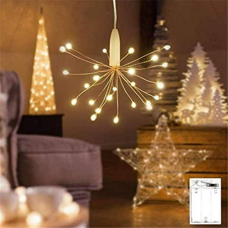 LED Firework Fairy Lights 25 LED Warm White Fireworks Light Battery Operated DIY Fairy Lights for Christmas Garden Party Wedding
LED Firework Fairy Lights 25 LED Warm White Fireworks Light Battery Operated DIY Fairy Lights for Christmas Garden Party Wedding