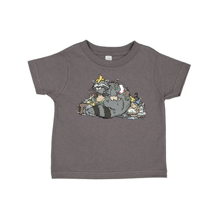 Inktastic Funny Trash Raccoon Gift Toddler Boy or Toddler Girl T-Shirt