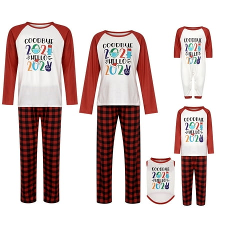Family Matching Christmas Pajamas Set 2022 Letter Printed Blouse Plaid Trousers Adult Kids Pet Sleepwear Set
Family Matching Christmas Pajamas Set 2022 Letter Printed Blouse Plaid Trousers Adult Kids Pet Sleepwear Set