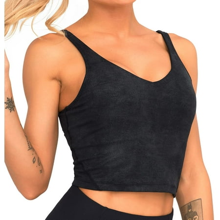 QWZNDZGR Sports Bra for Women Longline Padded Bra Yoga Crop Tank Tops Fitness Workout Running Top
QWZNDZGR Sports Bra for Women Longline Padded Bra Yoga Crop Tank Tops Fitness Workout Running Top
