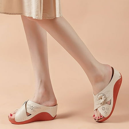 〖Yilirongyumm〗 Beige 39 Sandals Women Fashion Wedges Sandals Shoes Women s On Casual Ladies Floral Slip Women s Sandals
〖Yilirongyumm〗 Beige 39 Sandals Women Fashion Wedges Sandals Shoes Women s On Casual Ladies Floral Slip Women s Sandals