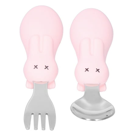 Baby Fork Spoon Set Stainless Steel Toddler Feeding Utensils Spoons Forks Tableware SetPink
Baby Fork Spoon Set Stainless Steel Toddler Feeding Utensils Spoons Forks Tableware SetPink