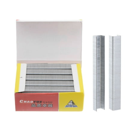 Uxcell 2500pcs 1010J 20Ga 3/7-inch Crown 3/8-inch Staples U-Shaped Galvanized Brad Nails with Storage Box Silver Tone
Uxcell 2500pcs 1010J 20Ga 3/7-inch Crown 3/8-inch Staples U-Shaped Galvanized Brad Nails with Storage Box Silver Tone