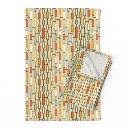 Printed Tea Towel Linen Cotton Canvas - Mid Century Midcentury Modern Retro Geo Lampshade Vintage Squares Club Cool Tiki Print Decorative Kitchen Towel by Spoonflower
Printed Tea Towel Linen Cotton Canvas - Mid Century Midcentury Modern Retro Geo Lampshade Vintage Squares Club Cool Tiki Print Decorative Kitchen Towel by Spoonflower