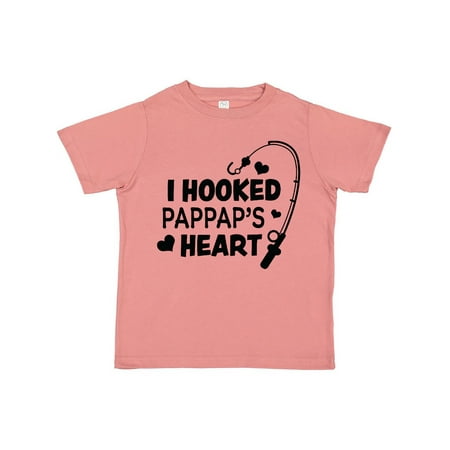 Inktastic I Hooked Pappap s Heart with Fishing Rod Gift Toddler Boy or Toddler Girl T-Shirt
Inktastic I Hooked Pappap s Heart with Fishing Rod Gift Toddler Boy or Toddler Girl T-Shirt