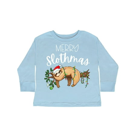 Inktastic Merry Slothmas Cute Christmas Sloth in Hat with Lights Gift Toddler Boy or Toddler Girl Long Sleeve T-Shirt
Inktastic Merry Slothmas Cute Christmas Sloth in Hat with Lights Gift Toddler Boy or Toddler Girl Long Sleeve T-Shirt