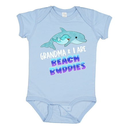 Inktastic Grandma and I Are Beach Buddies Cute Dolphins Gift Baby Boy or Baby Girl Bodysuit
Inktastic Grandma and I Are Beach Buddies Cute Dolphins Gift Baby Boy or Baby Girl Bodysuit