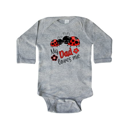 Inktastic My Dad Loves Me with Cute Ladybugs Gift Baby Boy or Baby Girl Long Sleeve Bodysuit
Inktastic My Dad Loves Me with Cute Ladybugs Gift Baby Boy or Baby Girl Long Sleeve Bodysuit