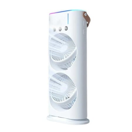 Portable Evaporative Fan for Home Double Head Compact Spray Fans Double-Layer Desktop Fan with Built-in Lithium-Rechargeable Battery
Portable Evaporative Fan for Home Double Head Compact Spray Fans Double-Layer Desktop Fan with Built-in Lithium-Rechargeable Battery