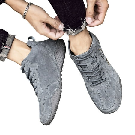 Lhked Josdec Men Shoes Fall/Winter High Top Short Boots Breathable Velvet Cotton Shoes Running shoes Gray 38
Lhked Josdec Men Shoes Fall/Winter High Top Short Boots Breathable Velvet Cotton Shoes Running shoes Gray 38