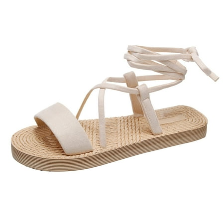 ZIZOCWA Woman S Sandals Saltwater Sandals for Women Women Shoes Flat Beach Fashion Sandals Roman Shoes Show Thin Ring Strap Sandals 7.5
ZIZOCWA Woman S Sandals Saltwater Sandals for Women Women Shoes Flat Beach Fashion Sandals Roman Shoes Show Thin Ring Strap Sandals 7.5