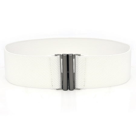 Belts For Women Elastic Waist Belt Metal Buckle Waistband Solid Color Wide Corset Belt Female Apparel Accessories
Belts For Women Elastic Waist Belt Metal Buckle Waistband Solid Color Wide Corset Belt Female Apparel Accessories