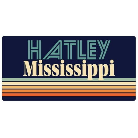 Hatley Mississippi 5 x 2.5-Inch Fridge Magnet Retro Design