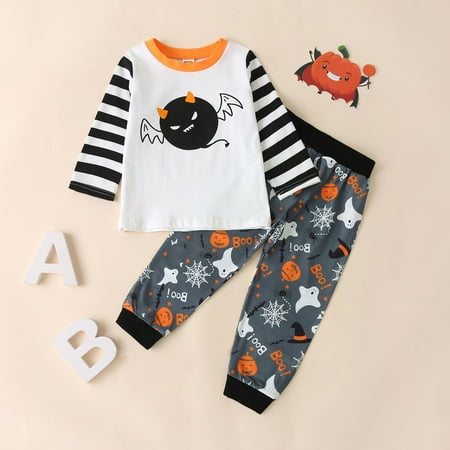 Simplmasygenix Children s Day Gifts Kids Tops Clearance Newborn Infant Baby Boy Girl Halloween Striped Splice Tops+Pants Outfits
Simplmasygenix Children s Day Gifts Kids Tops Clearance Newborn Infant Baby Boy Girl Halloween Striped Splice Tops+Pants Outfits