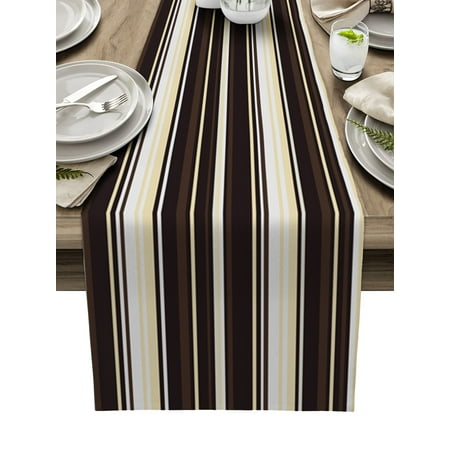 Navy Blue White Stripes Table Runner Home Wedding Table Flag Mat Table Centerpieces Decoration Party Dining Long Tablecloth -72x13 inches
Navy Blue White Stripes Table Runner Home Wedding Table Flag Mat Table Centerpieces Decoration Party Dining Long Tablecloth -72x13 inches
