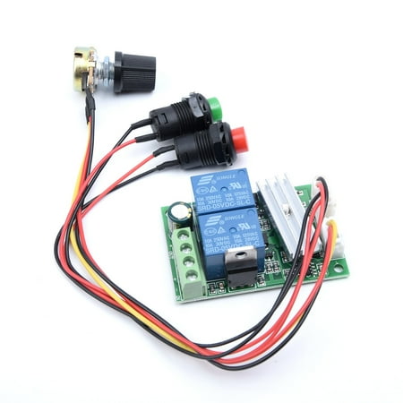Hayafir DC 6V 12V 24V 3A Reversible Motor Speed Regulator Controller PWM Controller
Hayafir DC 6V 12V 24V 3A Reversible Motor Speed Regulator Controller PWM Controller