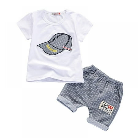 Toddler Baby Clothes Outfits Short Sleeve T-Shirt Newborn Boy Girl Summer Cartoon Shirt and Shorts Set
Toddler Baby Clothes Outfits Short Sleeve T-Shirt Newborn Boy Girl Summer Cartoon Shirt and Shorts Set